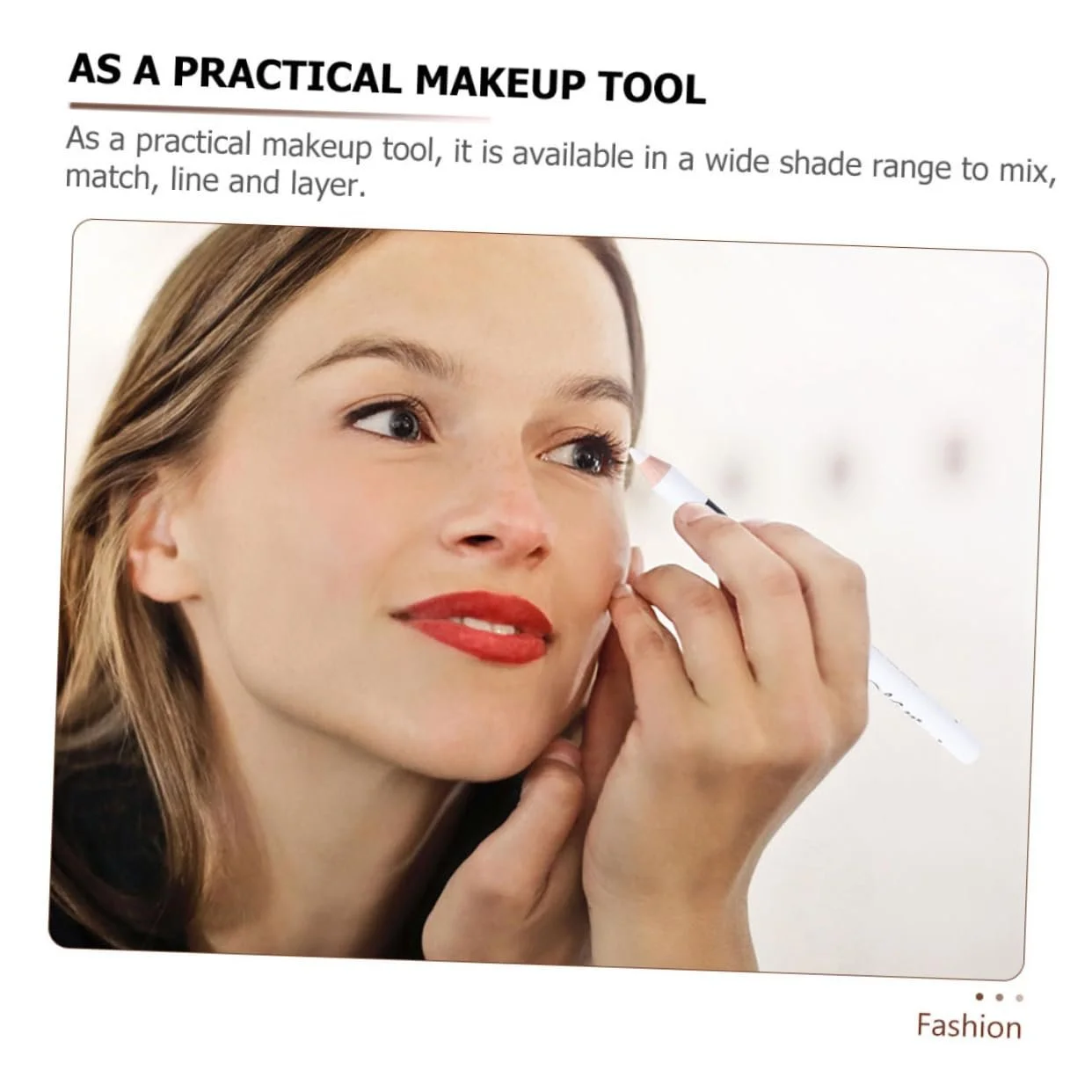 Олівець для очей TOVINANNA Блискучий, фото №4