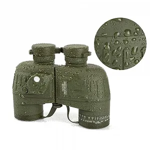 Бінокль Generic Fully Covered Compass 10x50LLL Stabilized Rangefinder - Фото 1