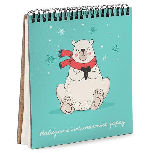 Блокноты Presentville Sketchbook "Майбутнє починається зараз" квадратный 16,7х18 см BDK_19NG002, фото №1 Блокноты Presentville Sketchbook "Майбутнє починається зараз" квадратный 16,7х18 см BDK_19NG002, фото №1