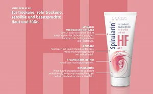 Гель для ног Spirularin HF Professional для сухой кожи 40 мл synthetic.ua - Фото 1