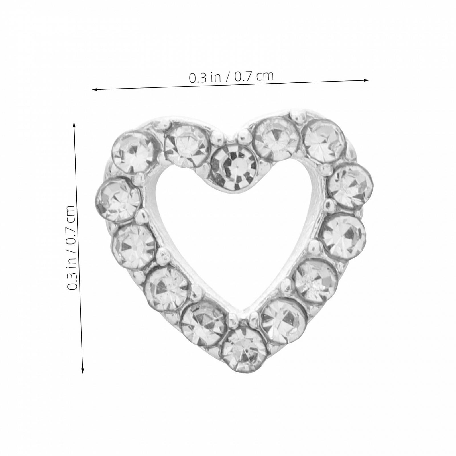 FRCOLOR Прикраса для нігтів Серце, фото №2