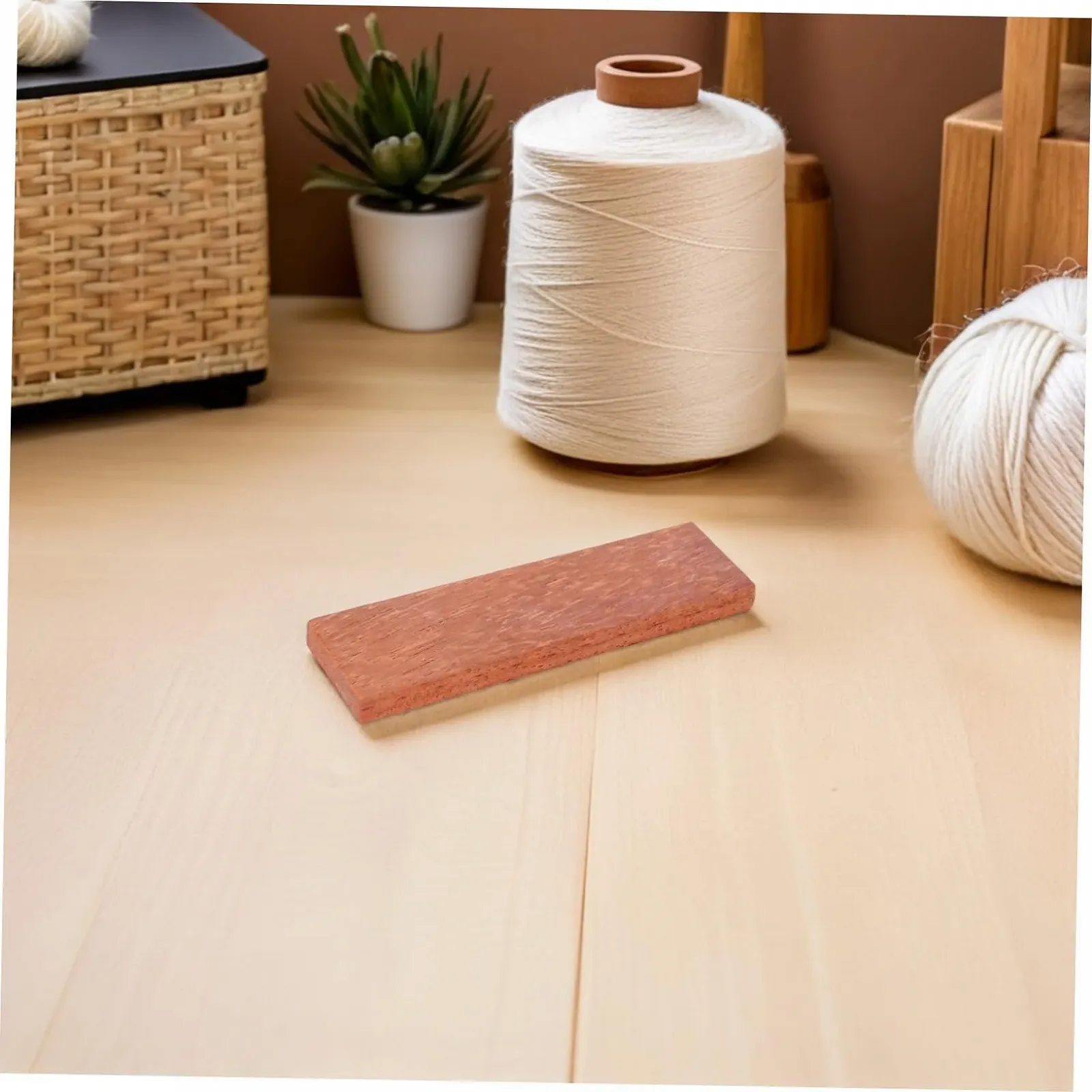 Ручка для кухонного ножа Дерев'яна Ергономічна з заклепками Нековзна поверхня, фото №6