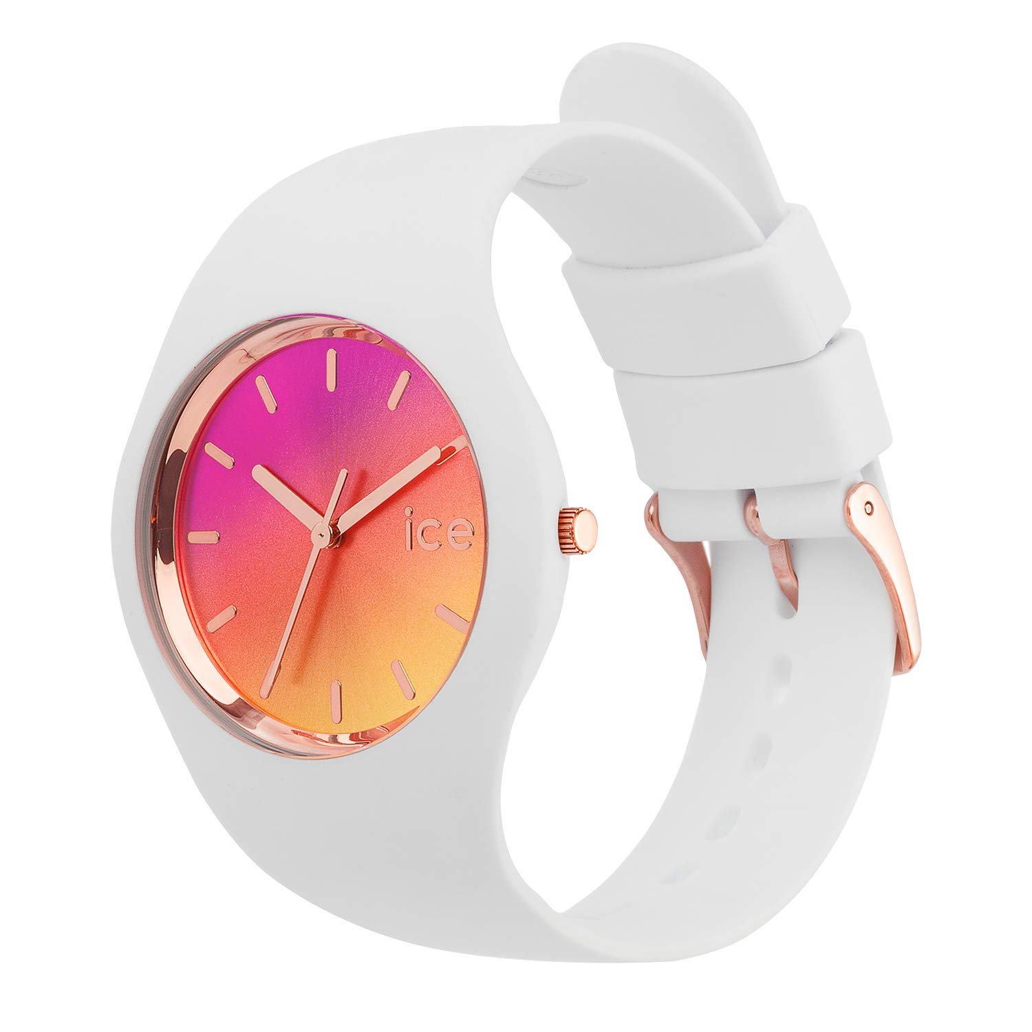 Годинник Ice-Watch ICE Sunset California White жіночий з силіконовим ремінцем, фото №2