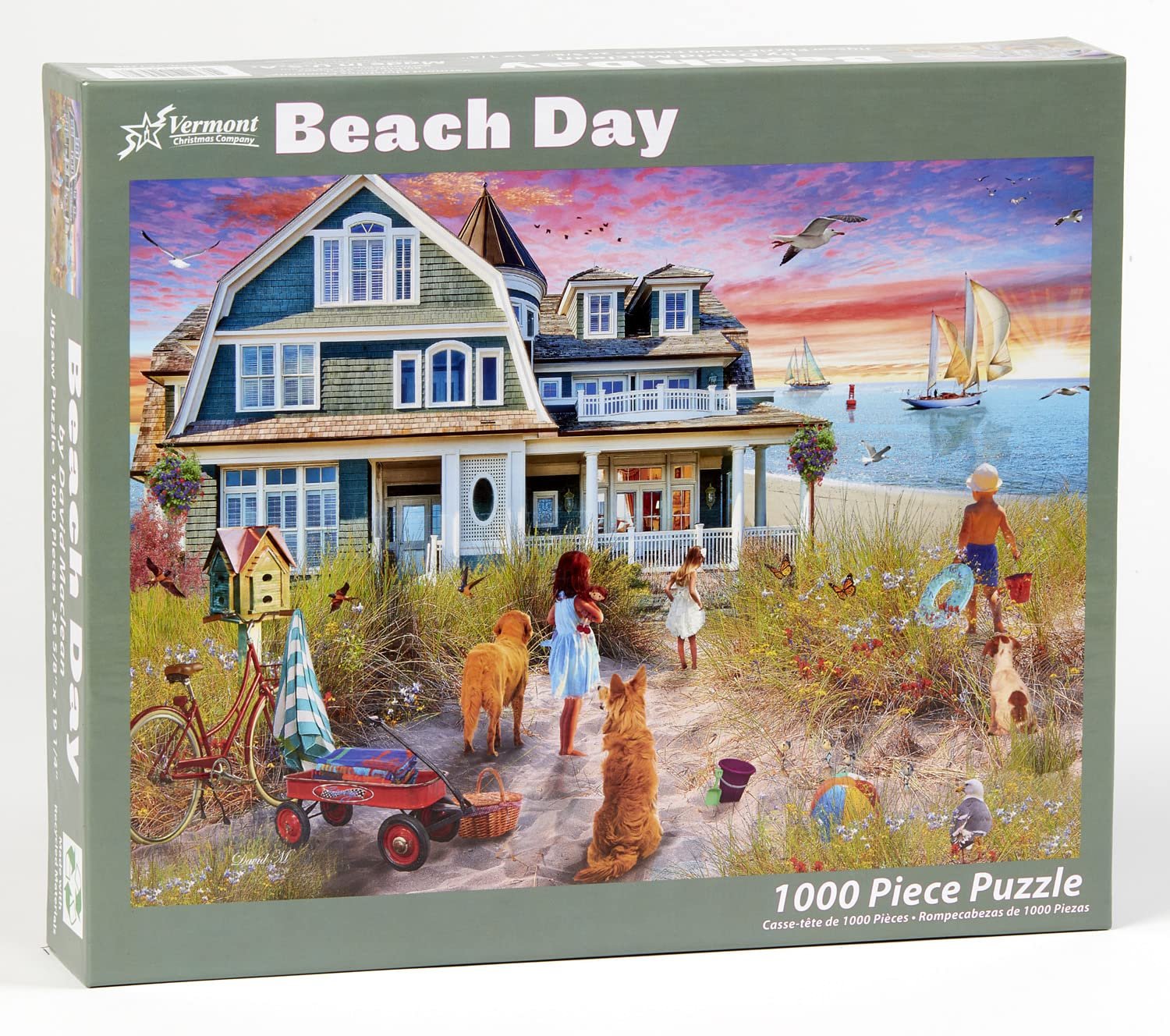 Пазл Vermont Christmas Company Beach Day 1000 элементов, фото №1