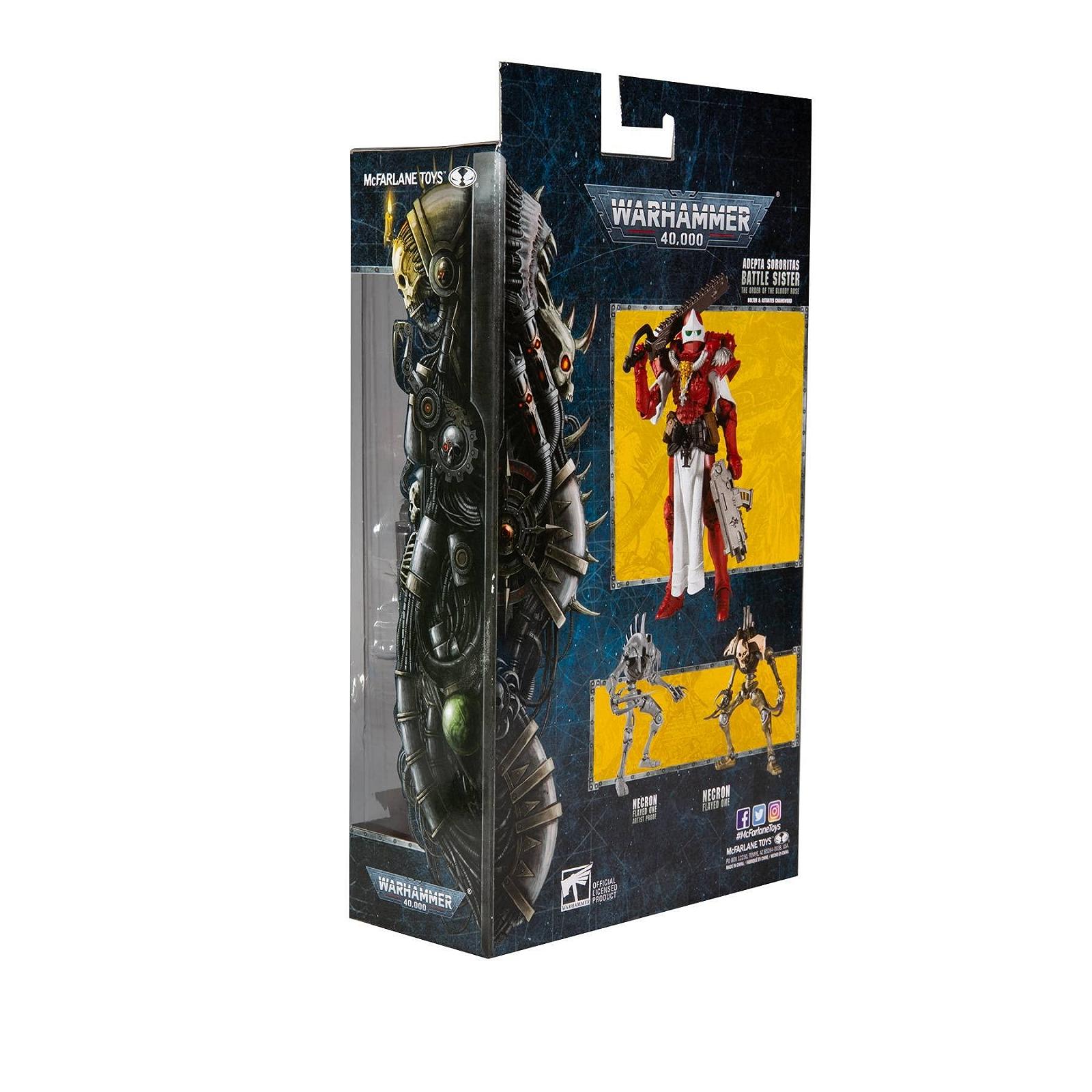 Екшн-фігурка McFarlane Warhammer 40k Adepta Sororitas Battle Sister (Order of The Bloody Rose) 18 см, фото №10