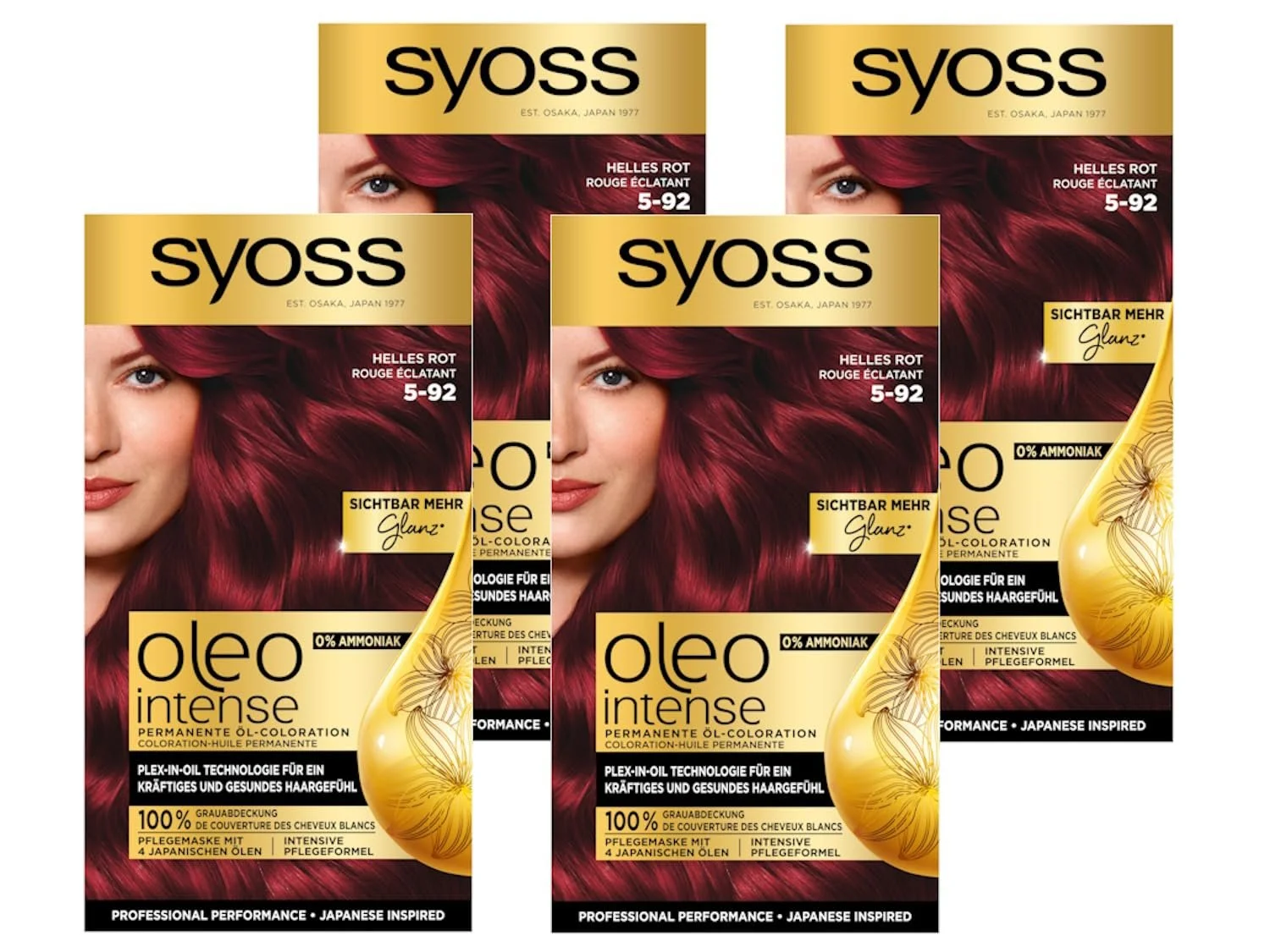 Краска для волос Syoss Oleo Intense 10-50 5-92 Светло-красный Уровень 3, фото №1 Краска для волос Syoss Oleo Intense 10-50 5-92 Светло-красный Уровень 3, фото №1