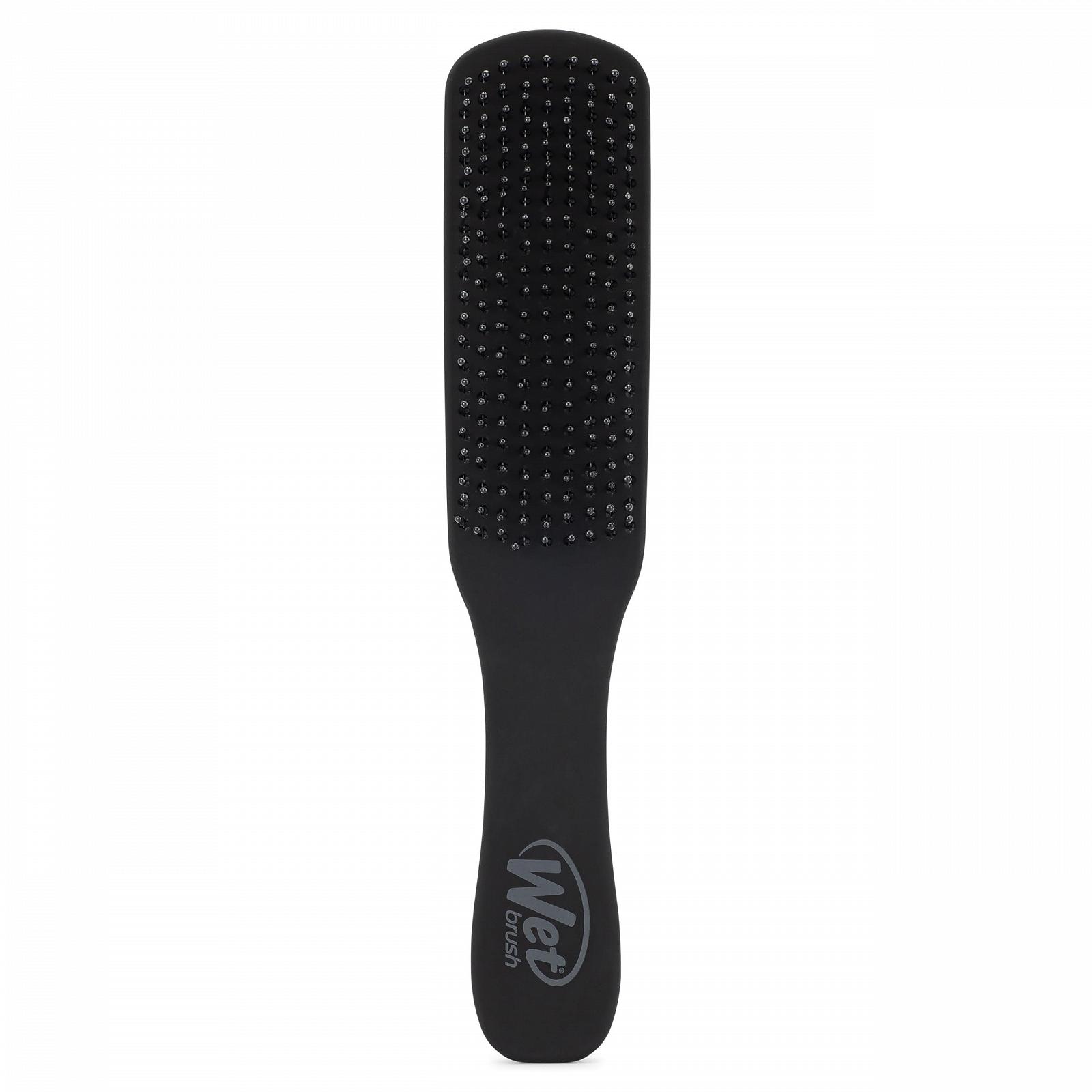 Гребінець WetBrush Чоловічий Detangler Чорна Шкіра, фото №1