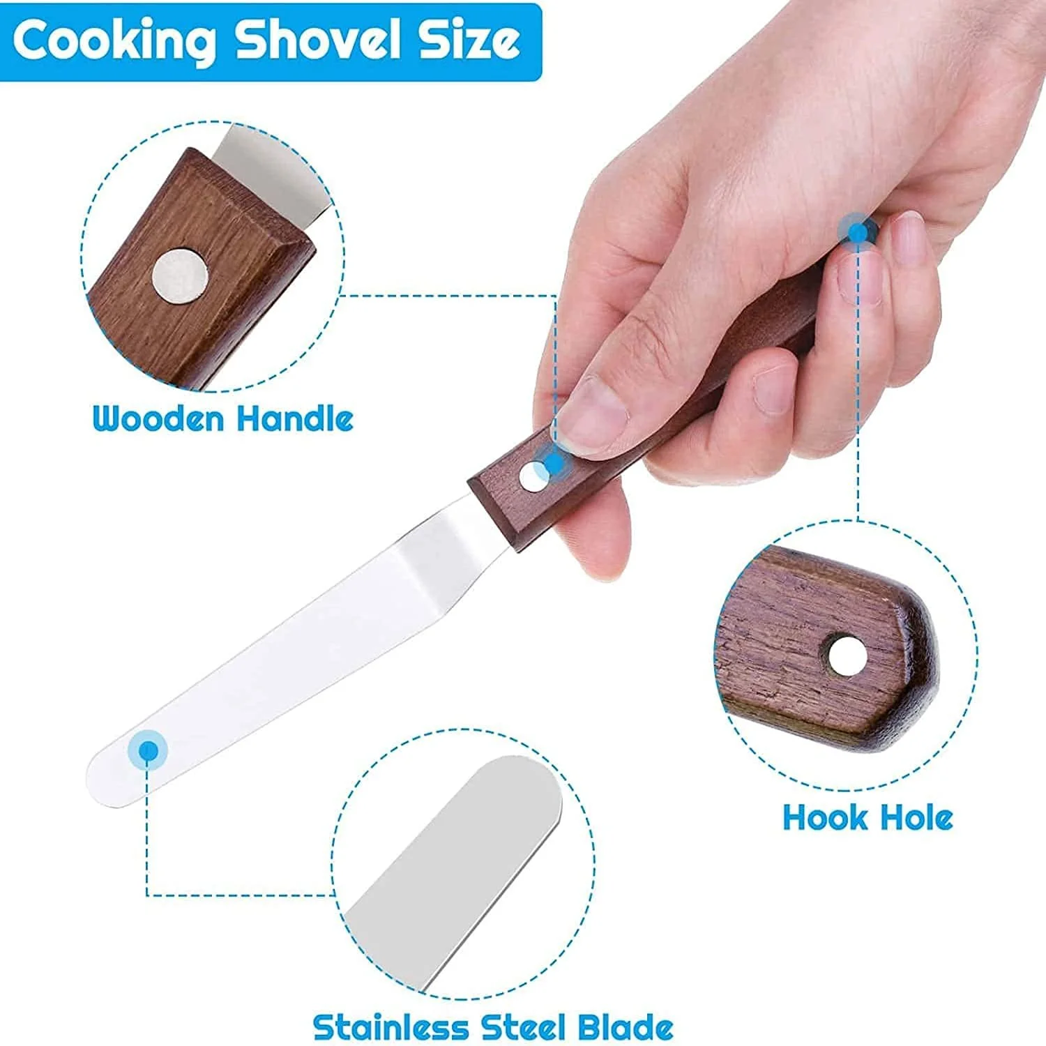 Ложка для декорування Nuyoah Нержавіюча сталь, фото №8