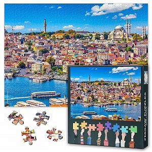 Пазл Istanbul Cityscape Europe Series 1000 елементів 70 x 50 см - Фото 1