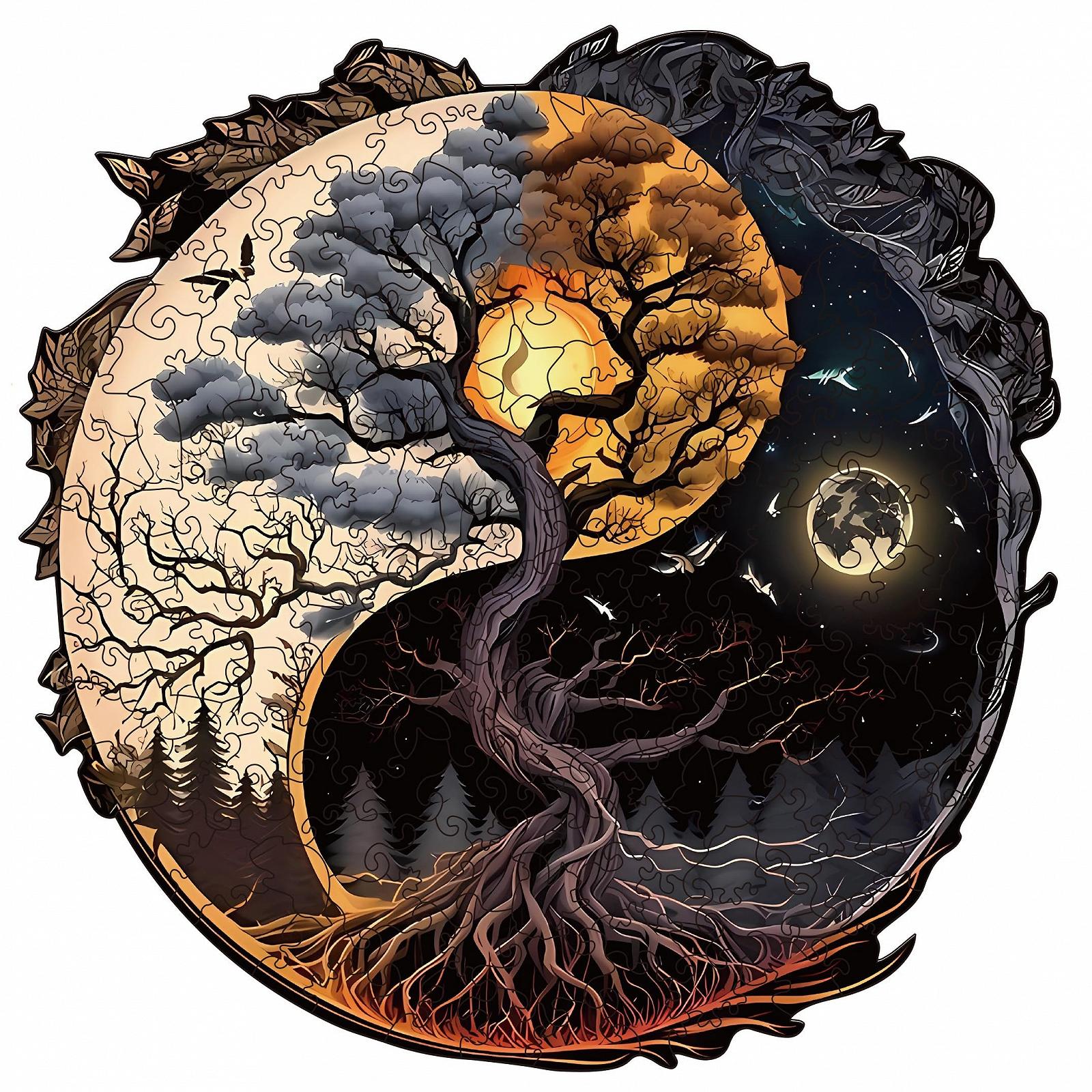 Пазл деревянный Tree of Life 200 деталей Animal Shape, фото №1