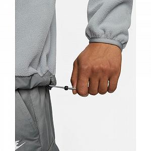 Джемпер Nike Club+ мужской флис утепленный серый M synthetic.ua - Фото 1