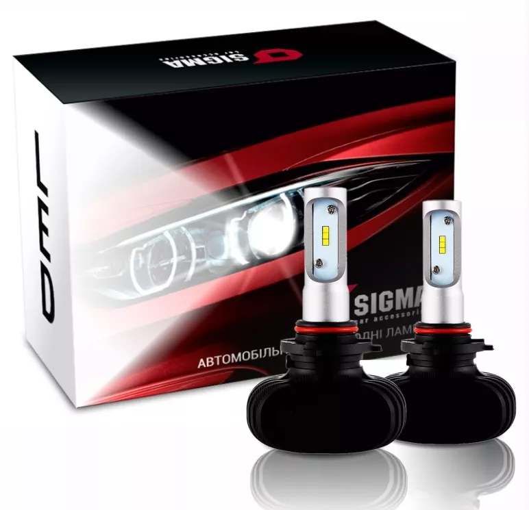 Світлодіодні автолампи Sigma S1 PLUS H7 CSP, фото №1 Світлодіодні автолампи Sigma S1 PLUS H7 CSP, фото №1