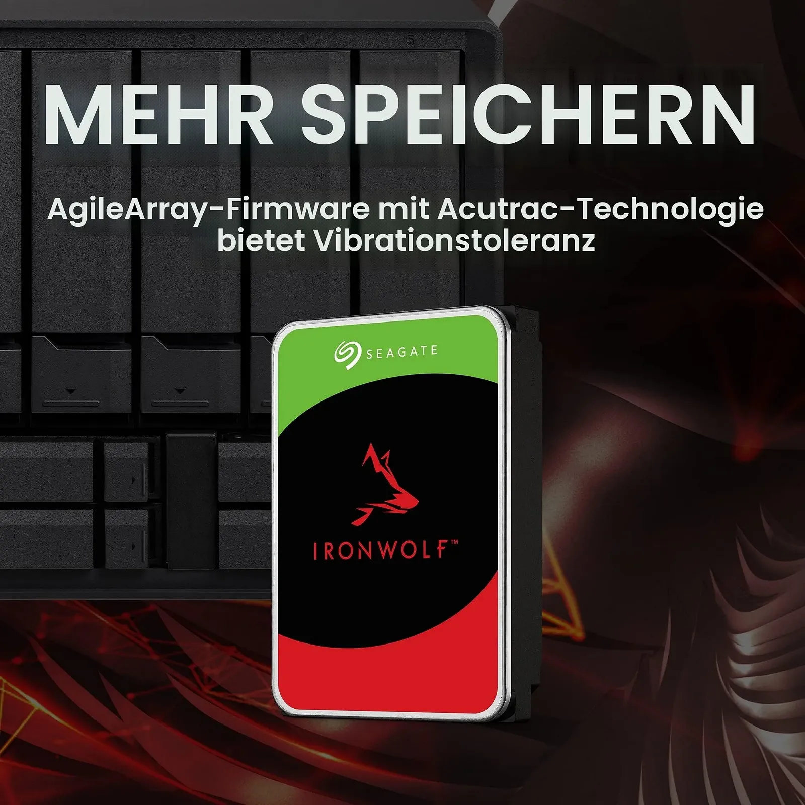 Внутренний жесткий диск Seagate IronWolf Black, фото №5 Внутренний жесткий диск Seagate IronWolf Black, фото №5