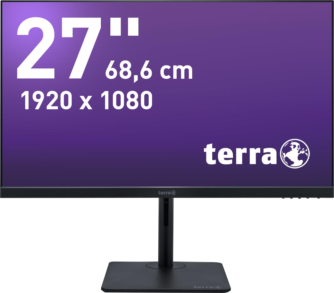 LCD terra Greenline Plus 2727W HA V2 AMD FreeSync Full HD 27 дюймов чёрный, фото №1 LCD terra Greenline Plus 2727W HA V2 AMD FreeSync Full HD 27 дюймов чёрный, фото №1