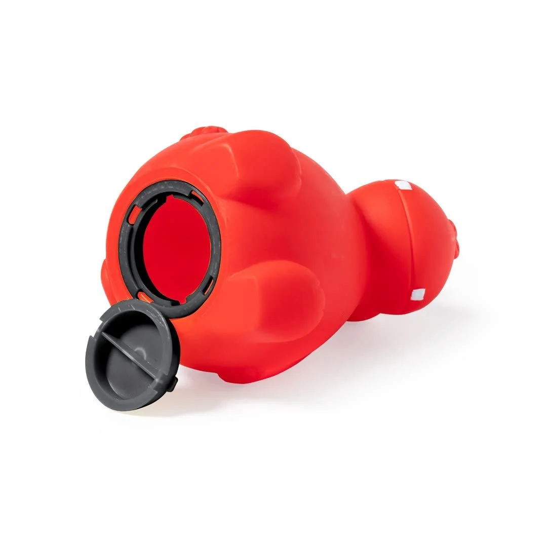 Копилка Hippo мягкая PVC Красная, фото №3