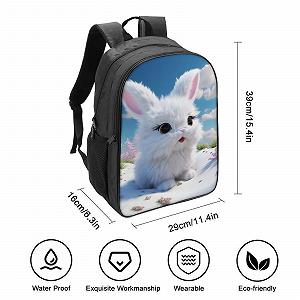 Рюкзак шкільний DPEOANEBN Rabbit 40x28x16см synthetic.ua - Фото 1