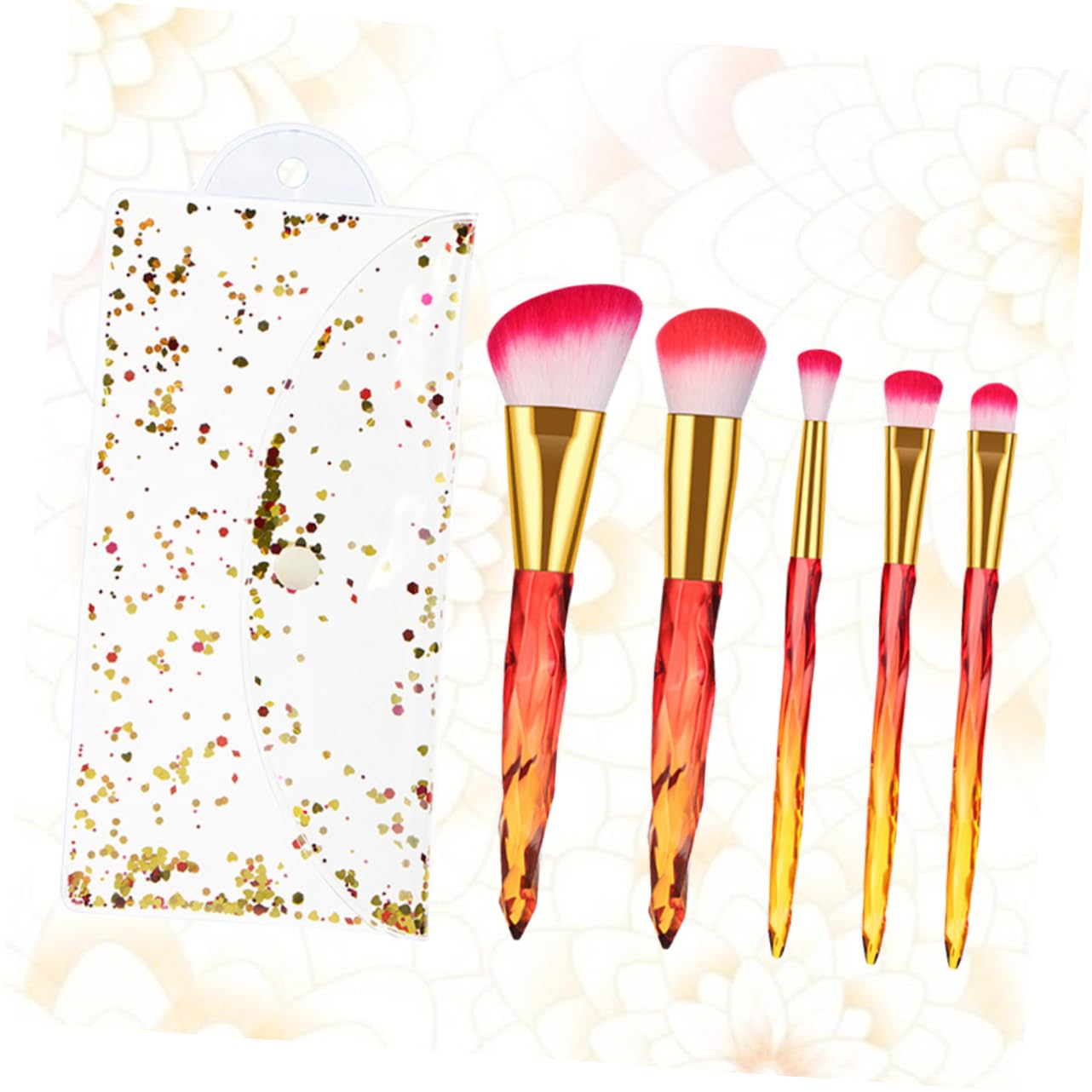 Кисти Angoily 15 Stk White handle Kristall, фото №3