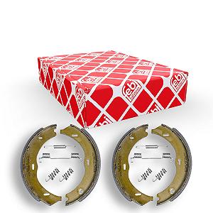 Комплект тормозных колодок стояночного тормоза FEBI BILSTEIN 38532 для MERCEDES-BENZ - Фото 1