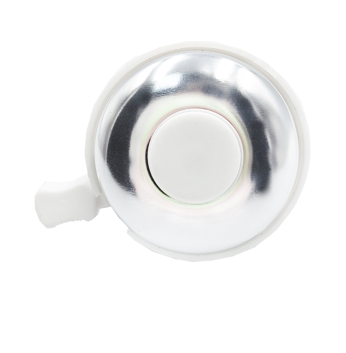 Велосипедный звонок классический A-Bike алюминиевый белый (G00001452), фото №2 Велосипедный звонок классический A-Bike алюминиевый белый (G00001452), фото №2