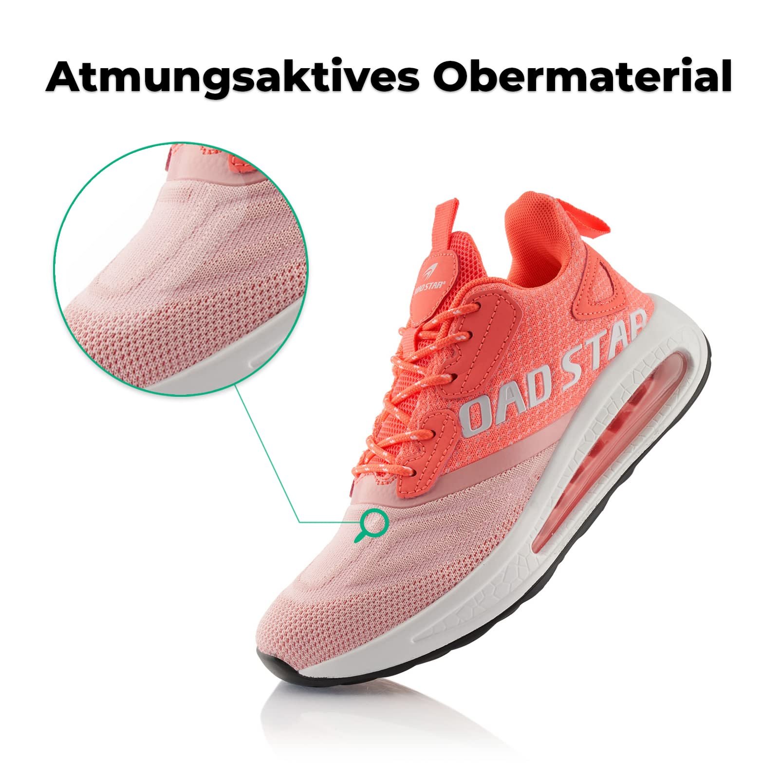 Кросівки Fusskleidung® Унісекс Спортивне взуття Амортизуючі Легкі кросівки для бігу, фото №3
