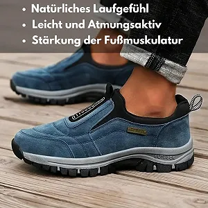 Кроссовки Orthomotion Orthopaedic Unisex Ergonomic Shoe для хайкинга, обезболивающие, нескользящие, удобные для фитнеса и повседневного использования synthetic.ua - Фото 1