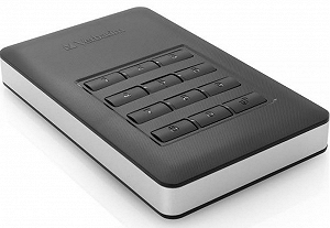 Зовнішній жорсткий диск Verbatim 1ТБ 2.5" USB 3.1 чорний 53401 - Фото 1