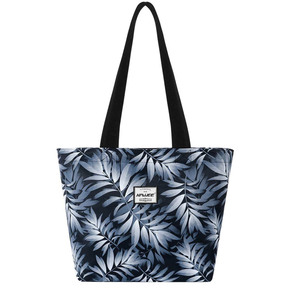 Сумка HAWEE жіноча, з блискавкою, повсякденна, велика, водонепроникна, для подорожей, роботи, школи, пляжу, тонке листя, модна, фото №1 Сумка HAWEE жіноча, з блискавкою, повсякденна, велика, водонепроникна, для подорожей, роботи, школи, пляжу, тонке листя, модна, фото №1