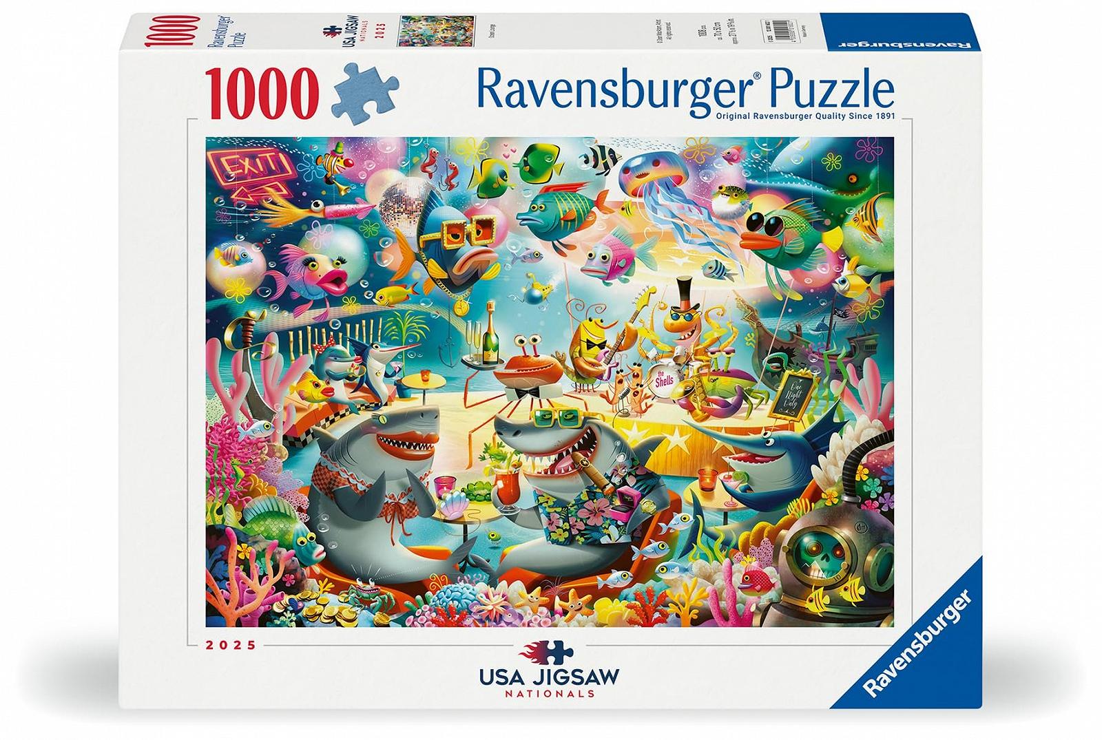 Пазл Ravensburger Jigsaw Nationals Ocean Lounge 1000 деталей, фото №2