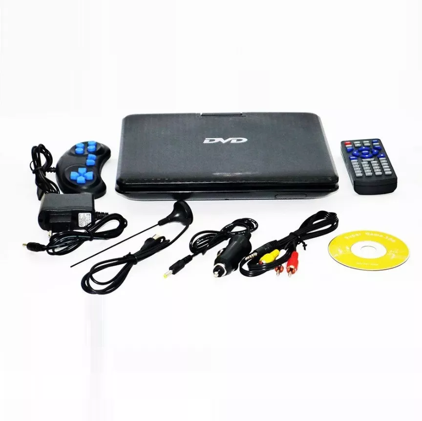 Портативный DVD-проигрыватель Opera 9.8" TV-тюнер USB Black 4_00024, фото №8