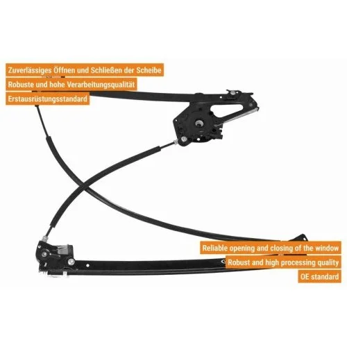 Склопідйомник VAICO V10-6320 SEAT SKODA VW VAG, фото №2