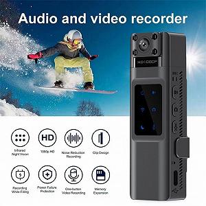 Ручка GKKICO Mini DV Recorder 1080P 180 Degree Поворотный объектив ИК ночное видение synthetic.ua - Фото 1