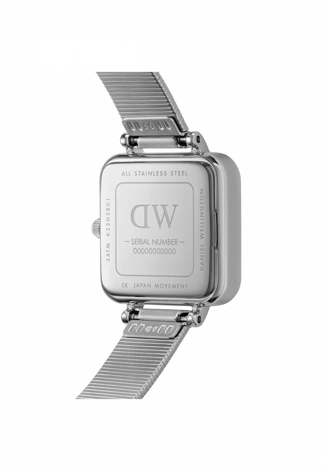 Часы Daniel Wellington Quadro Золотой Розовый нержавеющая сталь (316L), черный, DW00100522-AMZUK, фото №4 Часы Daniel Wellington Quadro Золотой Розовый нержавеющая сталь (316L), черный, DW00100522-AMZUK, фото №4