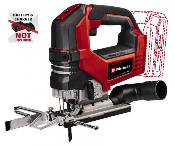 Einhell Лобзик TP-JS 18/135 Li BL Solo акумуляторний PXC 18В 3500об•хв, безщітковий плавний пуск ход 26 мм 2.2 кг без АКБ і ЗП, фото №10