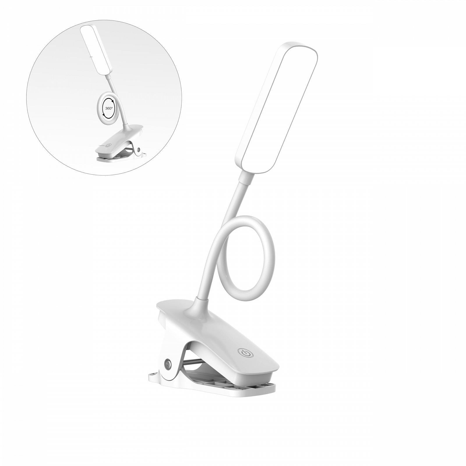 Настільна лампа Lobwerk LED Clamp Light USB Movable Head, фото №6