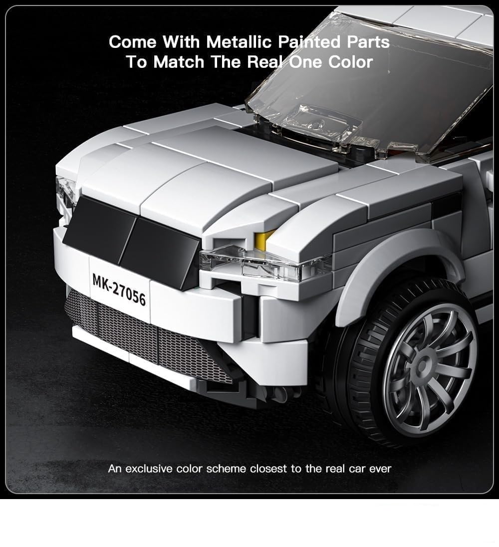 Іграшка COIL Вантажівка Автомобіль Range Rover Білий 27056 402 частини, фото №5