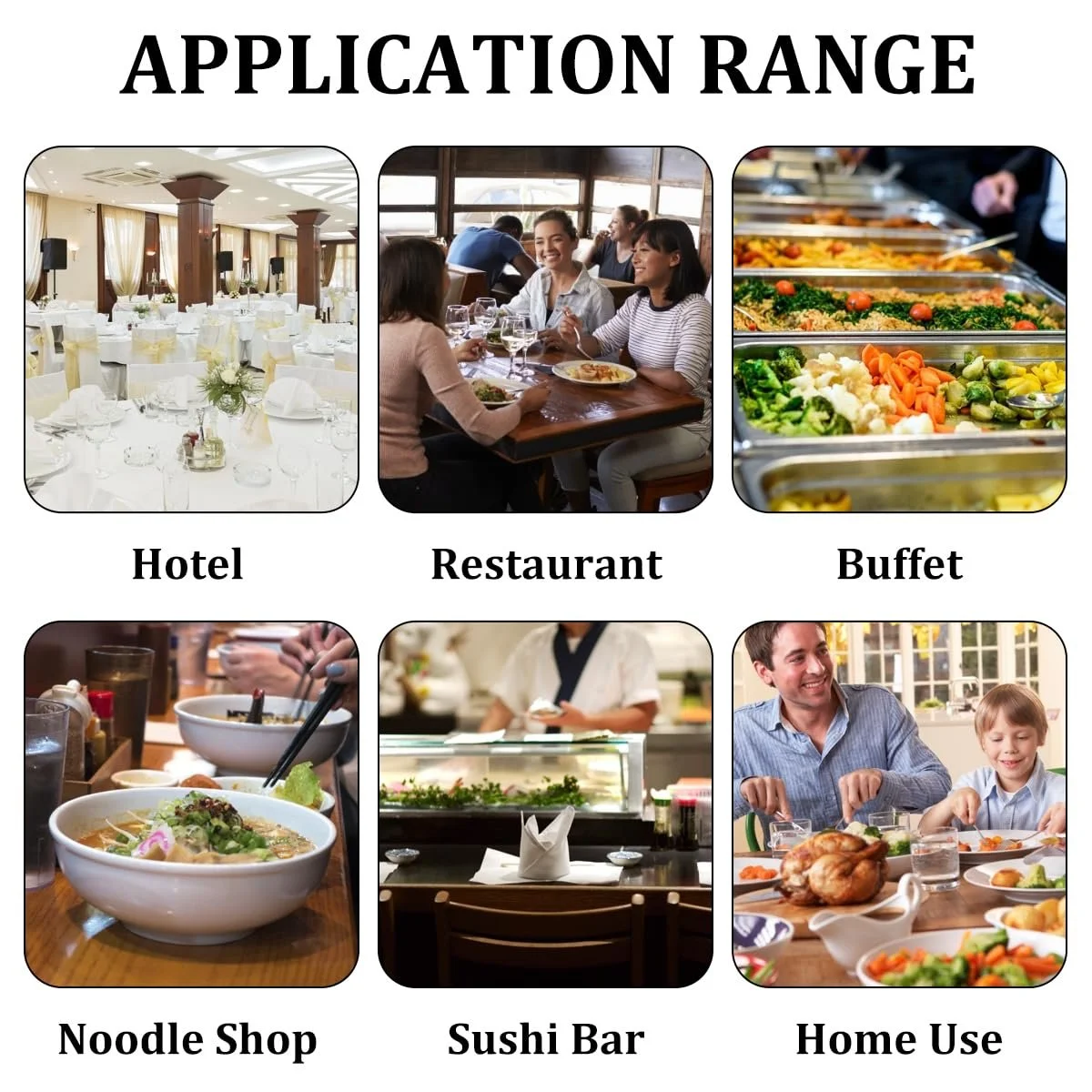 Набір супових ложок з меламіну 6 шт., азіатські, фото №3 Набір супових ложок з меламіну 6 шт., азіатські, фото №3