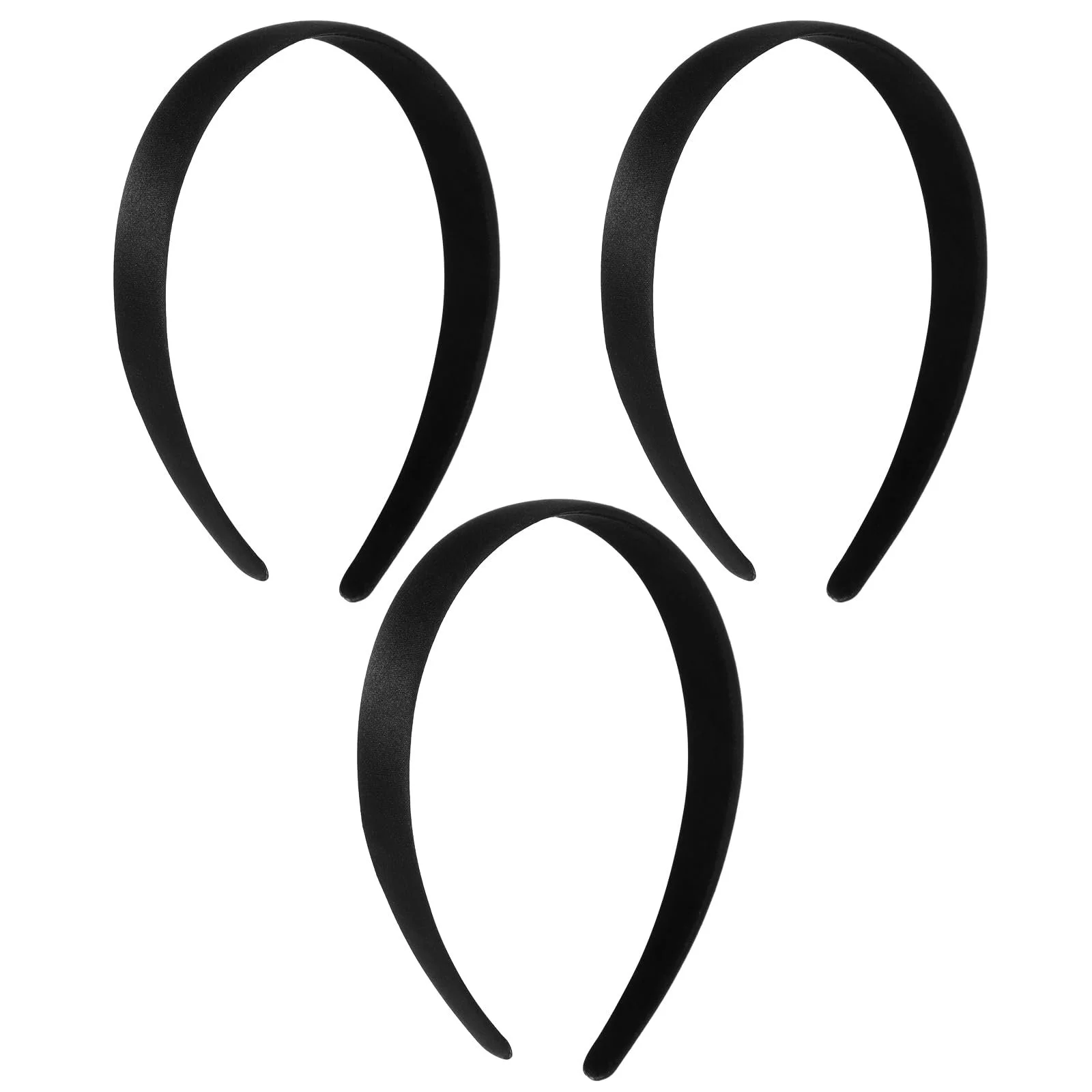 Набір оксамитових обручів на голову 3 шт, фото №8