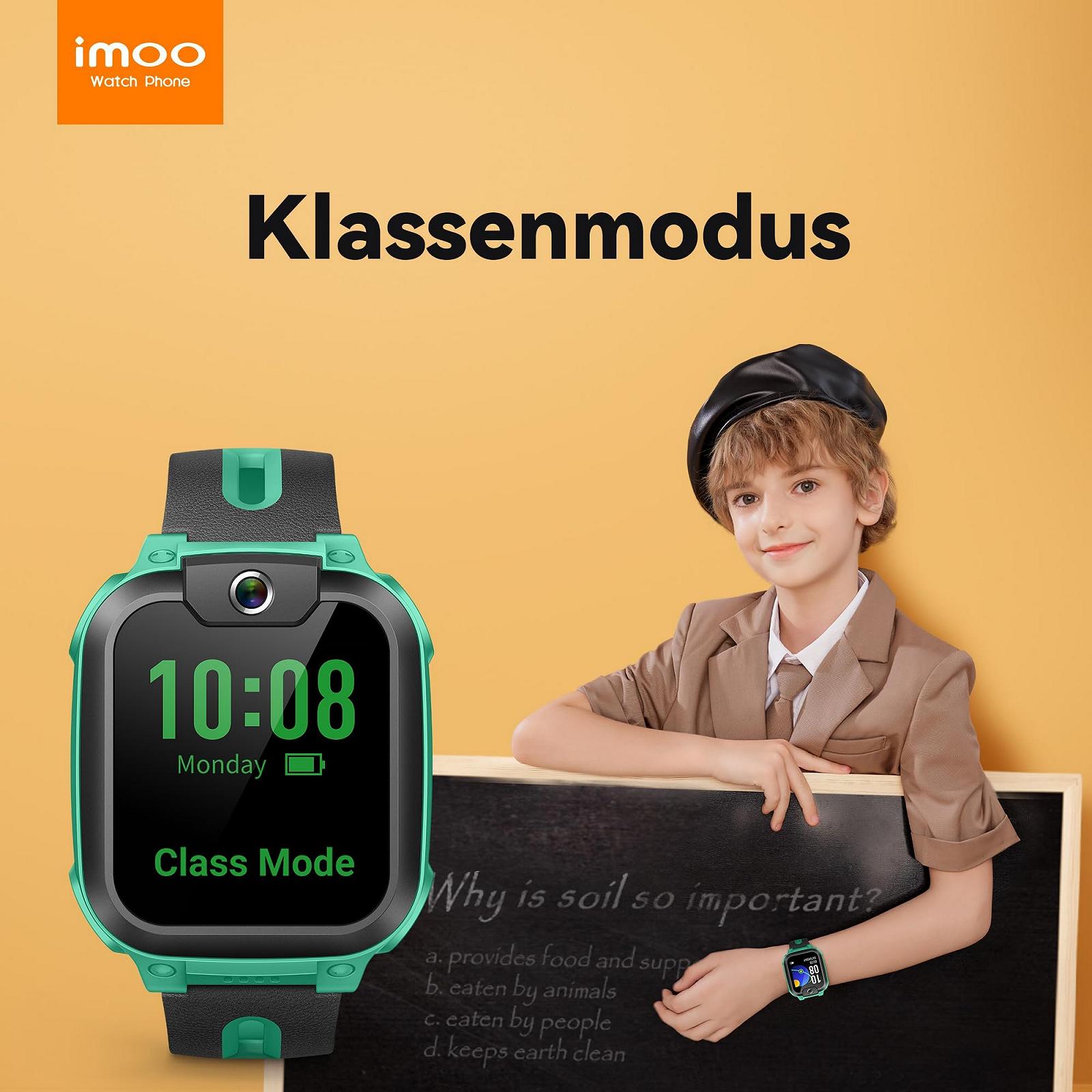 Смарт-часы детские imoo Watch Phone Z1 4G GPS Зеленый, фото №7