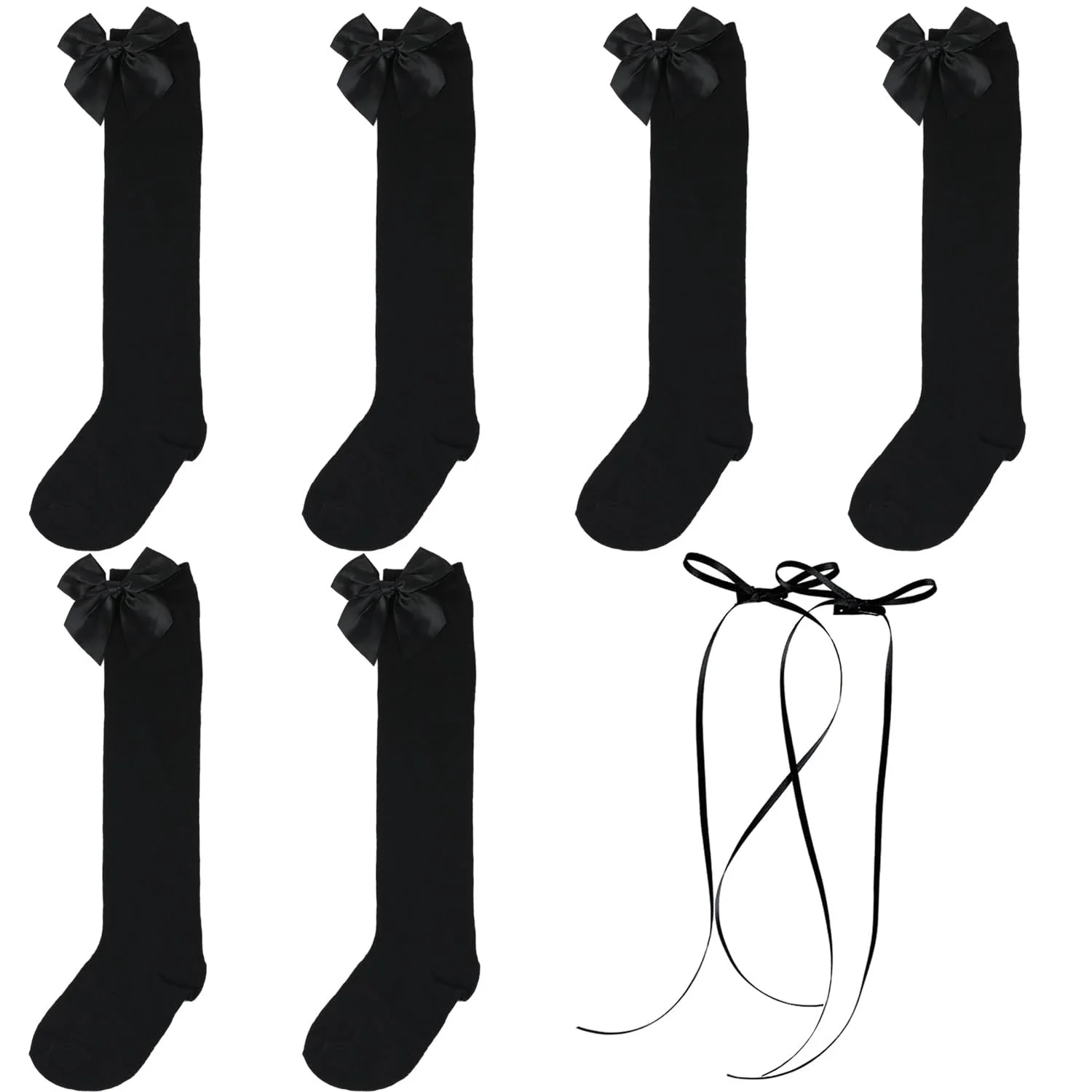 Шкарпетки Чорний Колір, 3 пари, фото №1