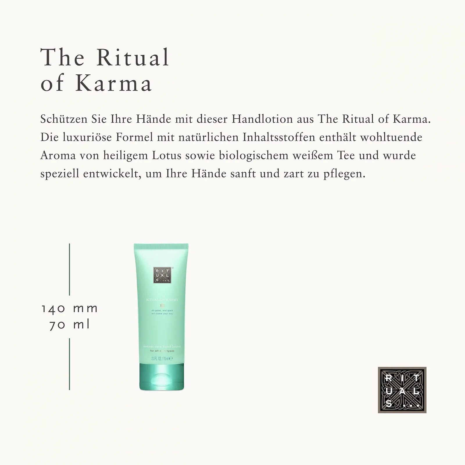 Лосьйон для рук Rituals Karma 70 мл, фото №3