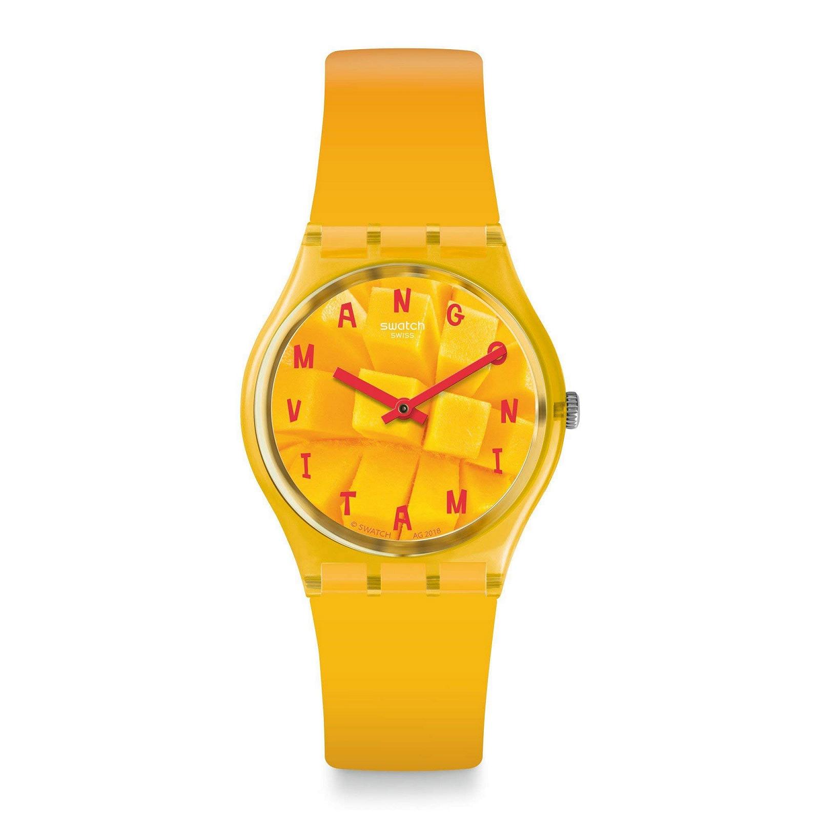 Часы Swatch Unisex GO119 Аналоговые Кварцевые с Силиконовым Ремешком, фото №1 Часы Swatch Unisex GO119 Аналоговые Кварцевые с Силиконовым Ремешком, фото №1