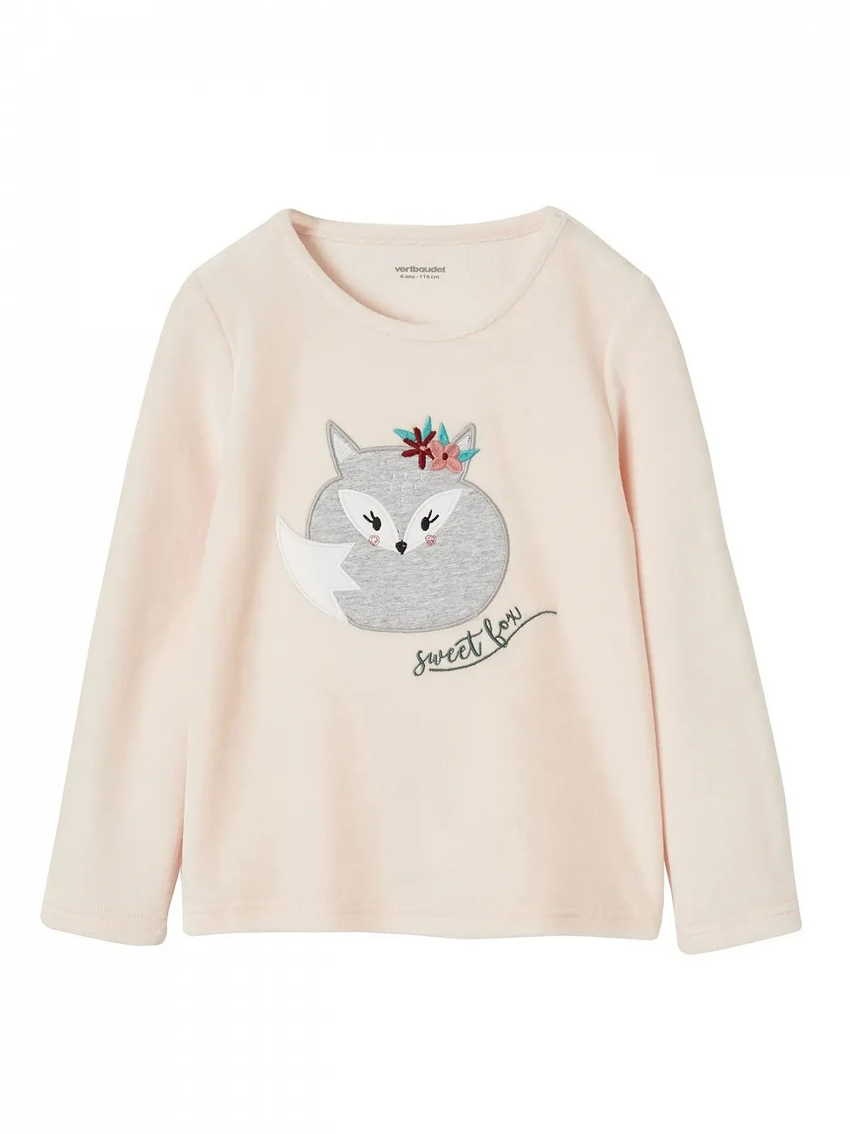 Піжама Vertbaudet для дівчинки, Лисиця, фото №3