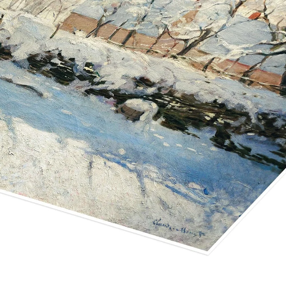 Постер Claude Monet The Magpie I 90 x 70 см, фото №3