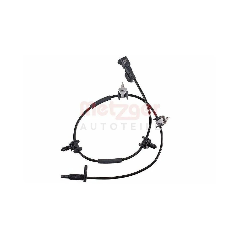 Датчик частоти обертання колеса METZGER 09001544 GREENPARTS TESLA Передня вісь ліворуч, фото №1