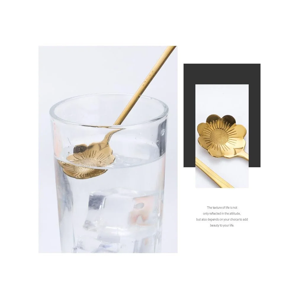 Набір ложок з нержавіючої сталі 4 креативні, фото №4