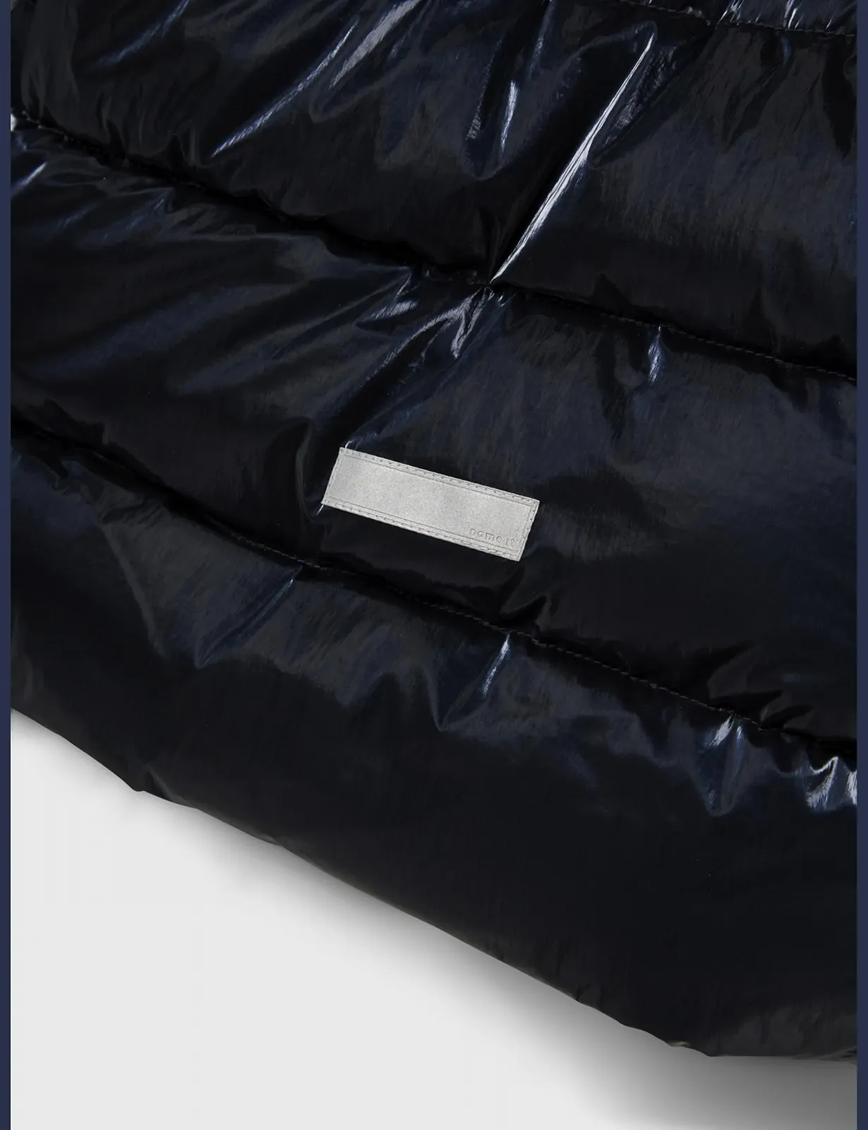 Куртка пуховик NAME IT Nkfmint Shiny для дівчат, фото №4