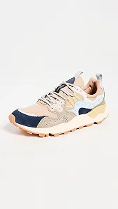 Кроссовки Flower Mountain Yamano 3 Мужские Замша/Нейлон Черный/Коричневый/Хаки synthetic.ua - Фото 1