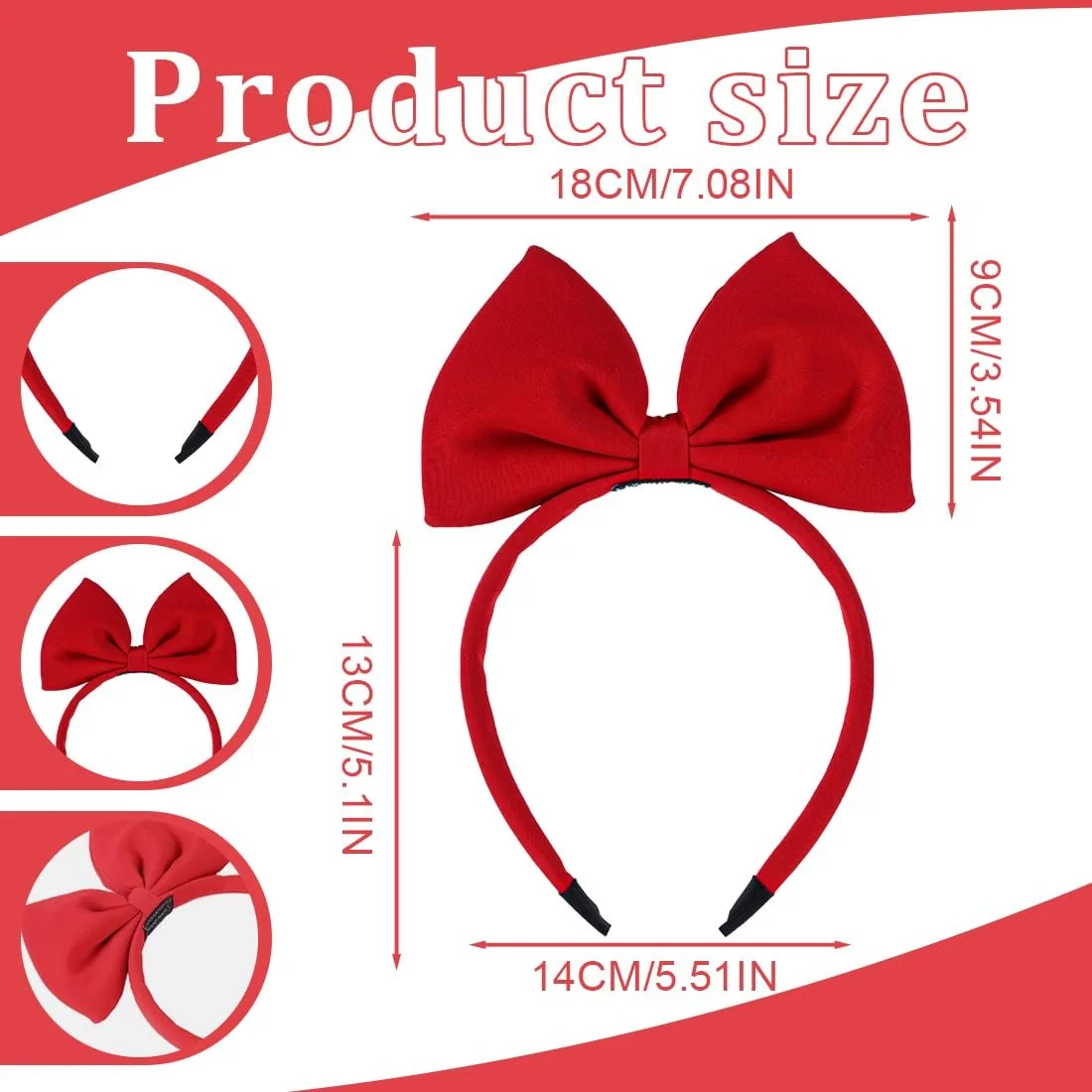 Обруч на голову Бант, фото №2