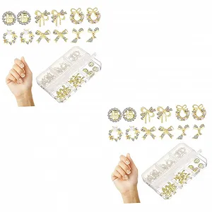 Купить Украшения для ногтей MAGICLULU, 2 набора, 30 штук - Фото 1 Украшения для ногтей MAGICLULU, 2 набора, 30 штук - Фото 1