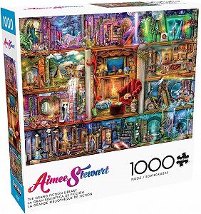 Пазл Buffalo Games Aimee Stewart The Grand Fiction Library 1000 деталей 26.75 x 19.75 см - Фото 1